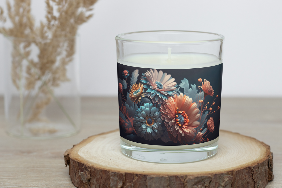 Floral Themed Candles